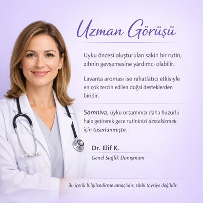 SOMNİVA Doğal Lavanta Uyku Spreyi