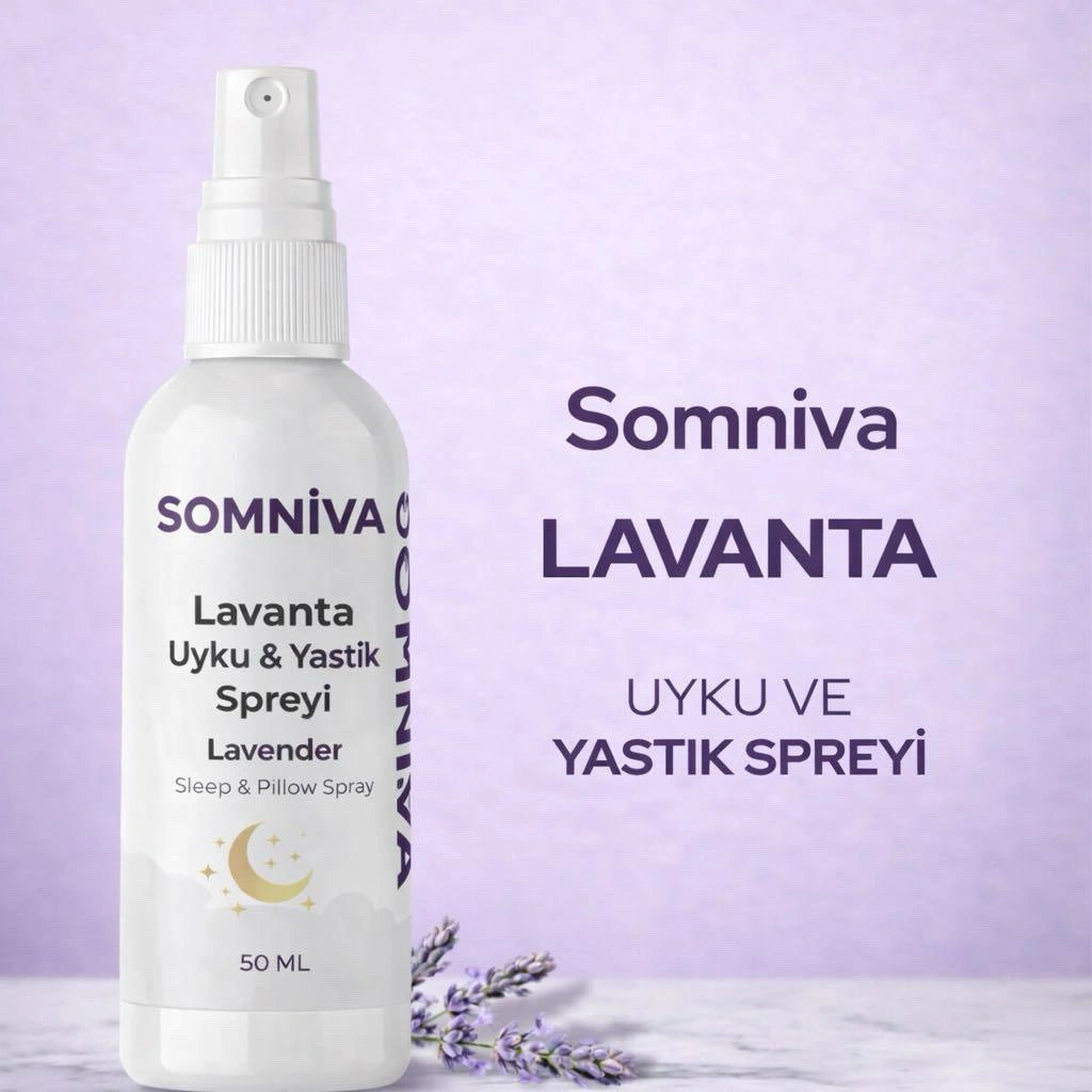 SOMNİVA Doğal Lavanta Uyku Spreyi