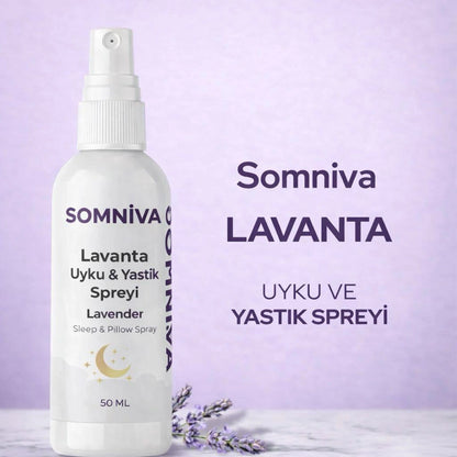 SOMNİVA Doğal Lavanta Uyku Spreyi